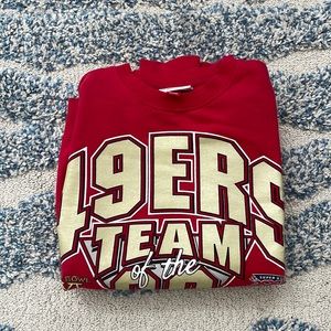 Mitchell and Ness 49ers Sweatshirt